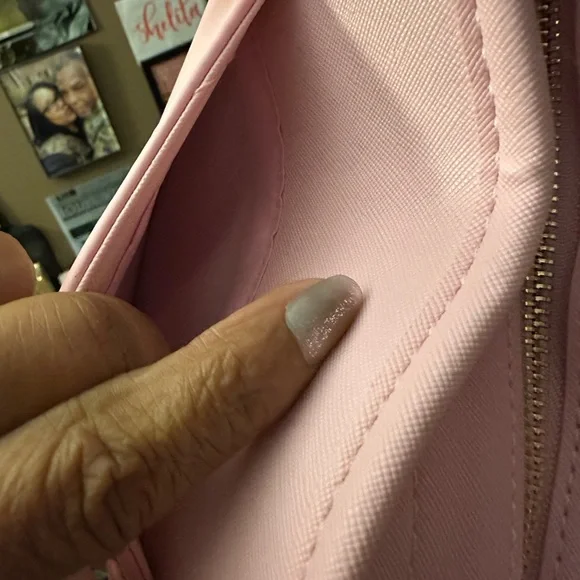 NWT VALENTINO ORLANDI Pink Tote Bag Purse & Pouch Set - Picture 12 of 15